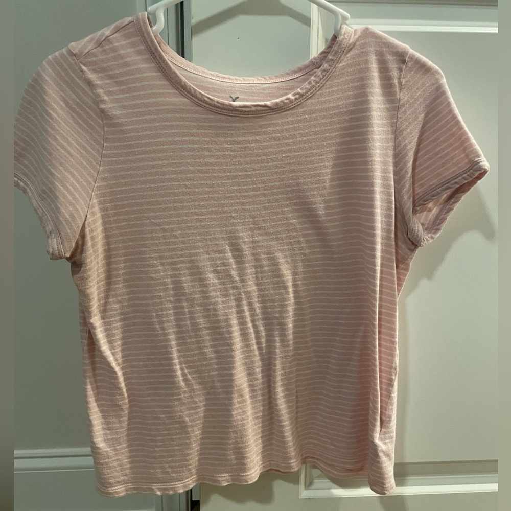 American Eagle Crop Tee